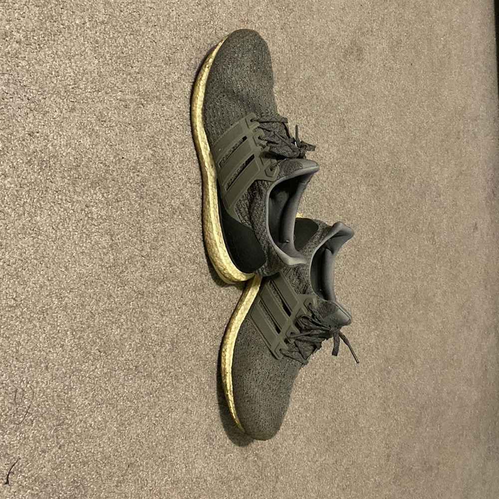 Mens size 11.5 gray Adidas Ultraboost.
